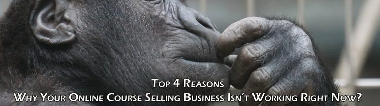 Top 4 Reasons - Why Your Online Course Selling Business Isn’t Working Right Now